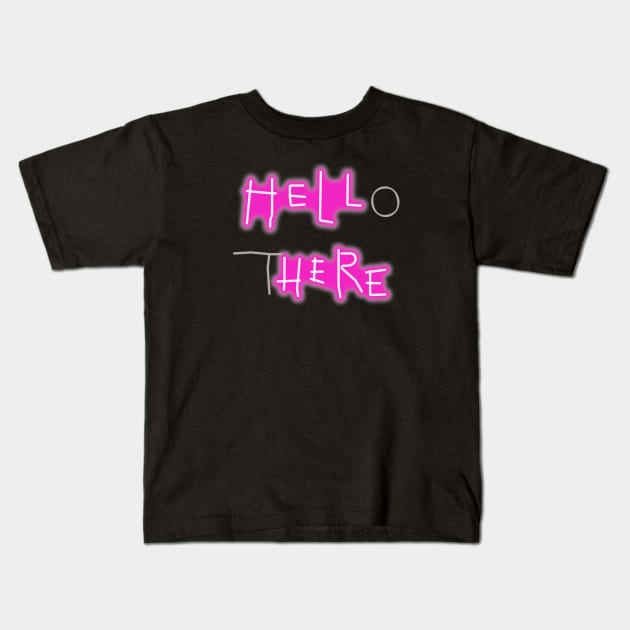 Hell Here Kids T-Shirt by ChristopherDesigns